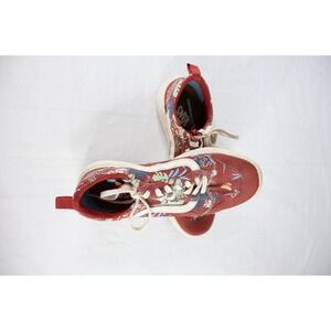 Vans UltraRange EXO Sneakers Mens sz 10.5 Red Tropical Hawaiian Low Top Shoes